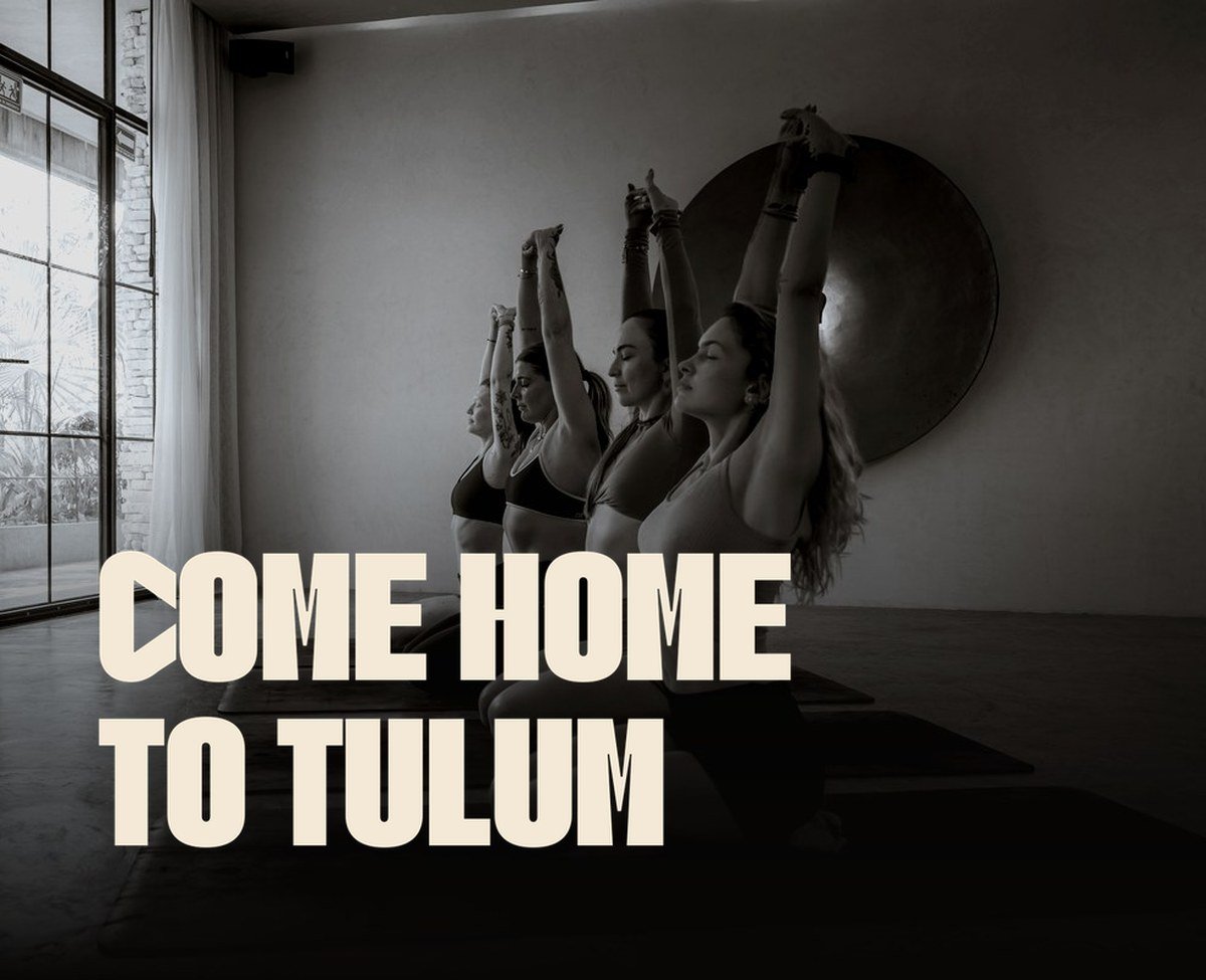 Come Home to Tulum — Lokah students practicing together